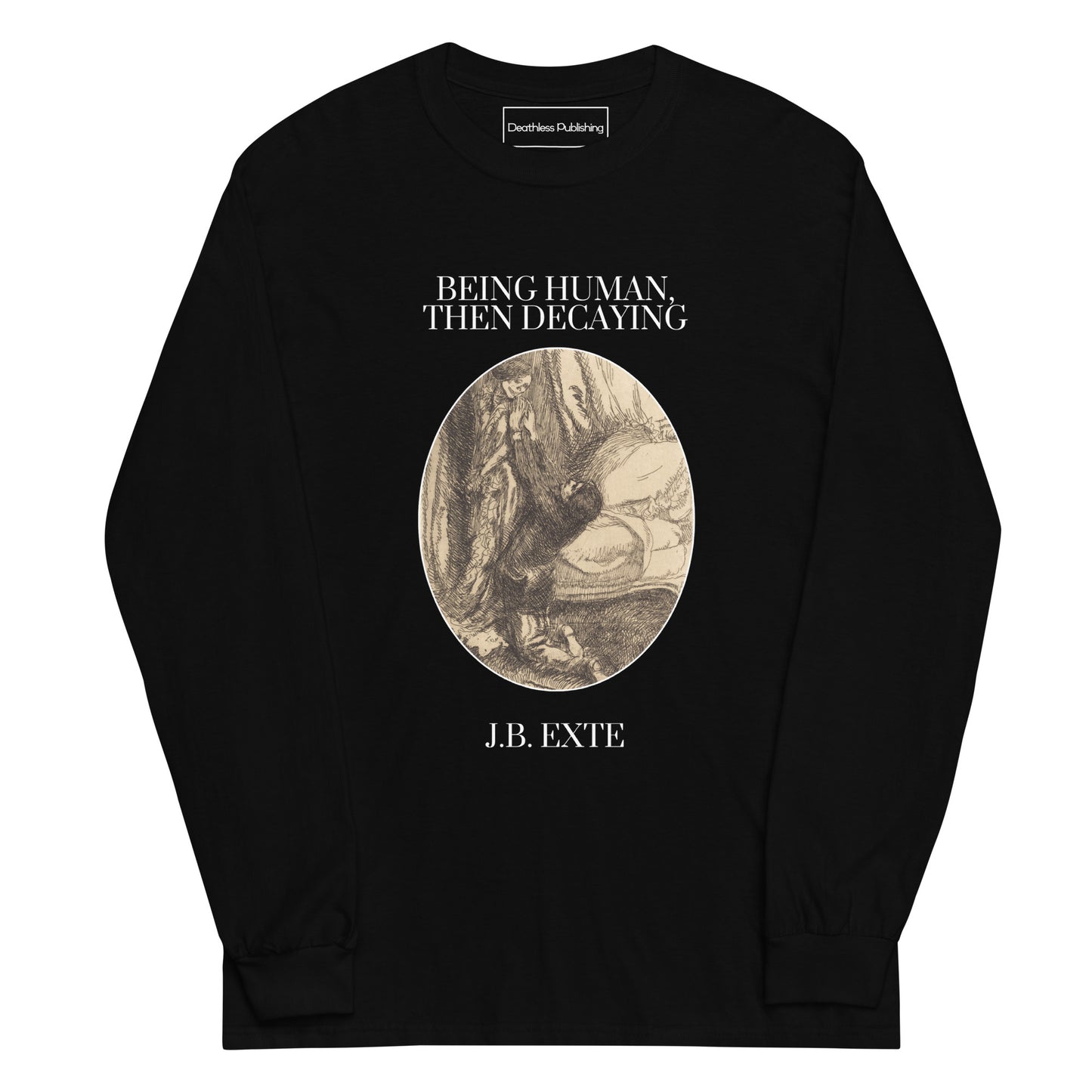 Book Cover Long-Sleeve - Being Human, Then Decaying