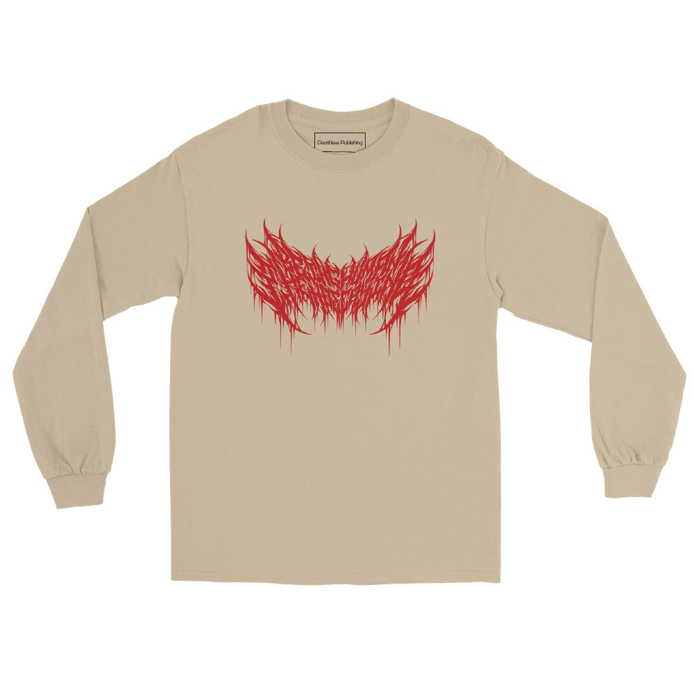 Death Metal Logo Long-Sleeve - Being Human, Then Decaying