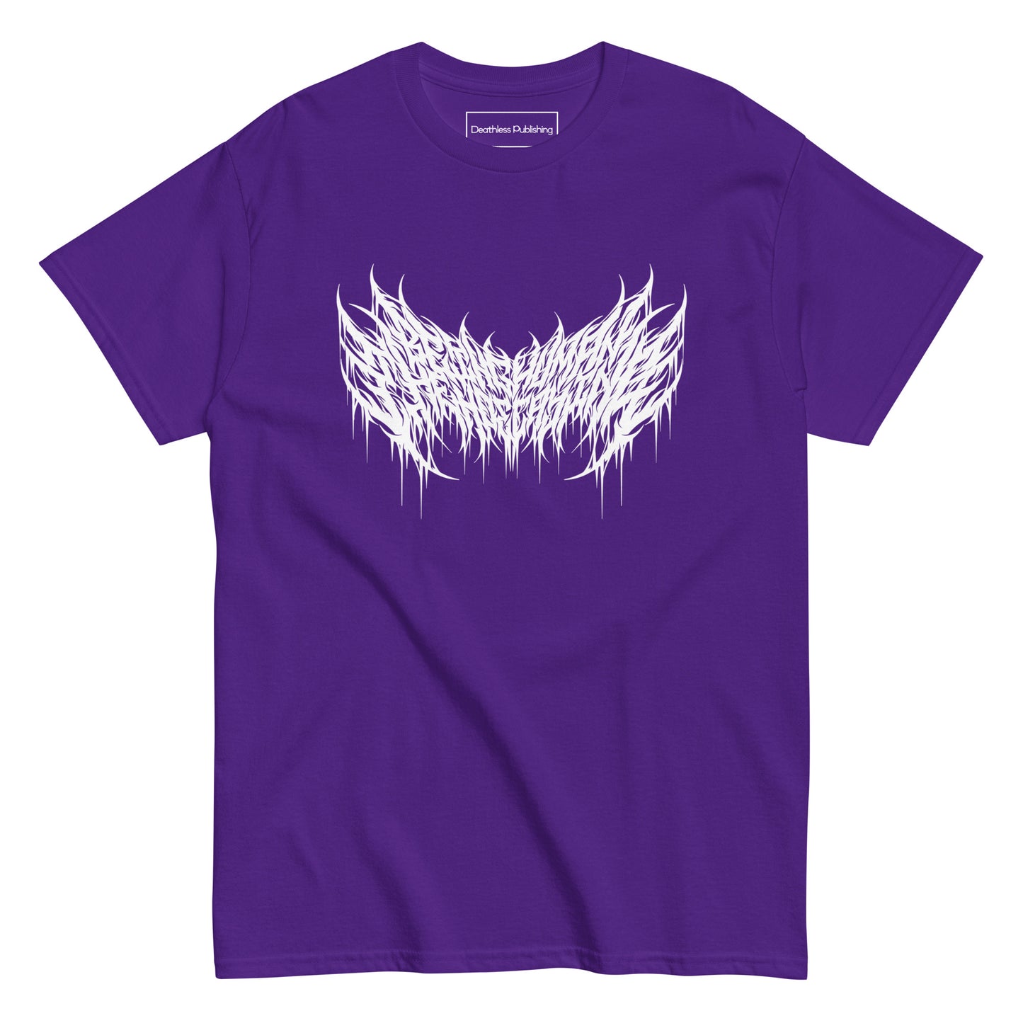 Death Metal Logo Tee - Being Human, Then Decaying