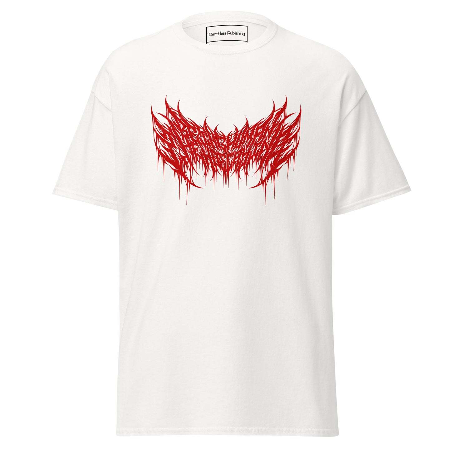 Death Metal Logo Tee - Being Human, Then Decaying